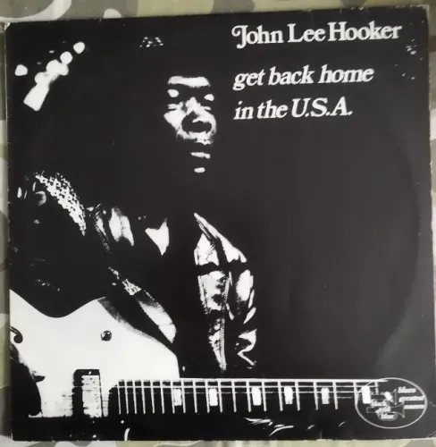 Vinil LP John Lee Hooker - Get Back Home In The U.S.A. (1988) Country Blues