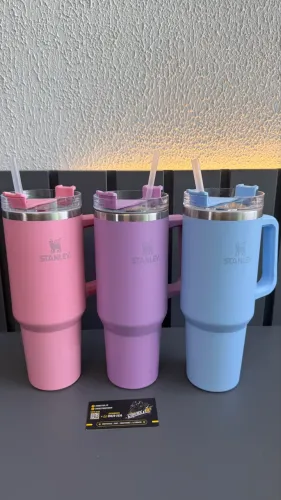 Copo térmico 1.2L - Tampa + Canudo 