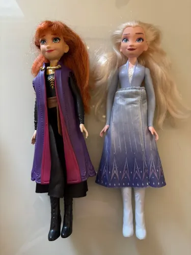 Boneca Ana e Elsa