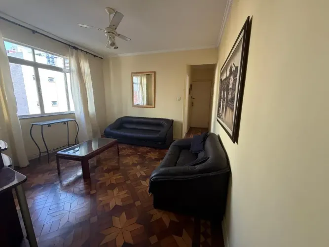 Apartamento para locação com 85m² e 2 dormitórios na Pompéia - Santos/SP