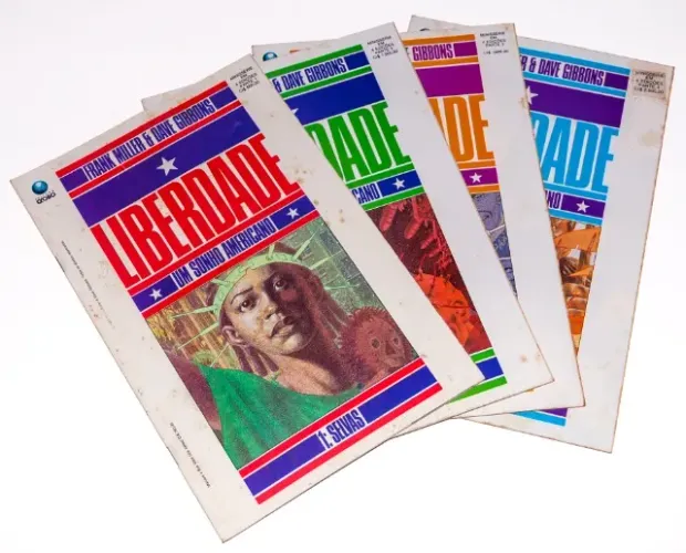 HQ - Liberdade, um sonho americano de Frank Miller. Coleção Completa