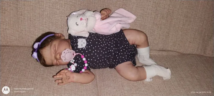 Bebê reborn kit Knox desapego coleção de adulto