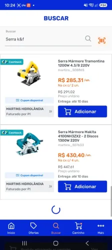 Compre serra para marmore para a sua empresa