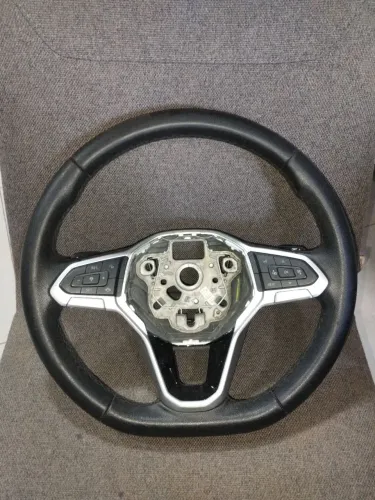 Volante Original VW Couro Com Borboleta Paddle Shift - Nivus T-Cross Polo Virtus