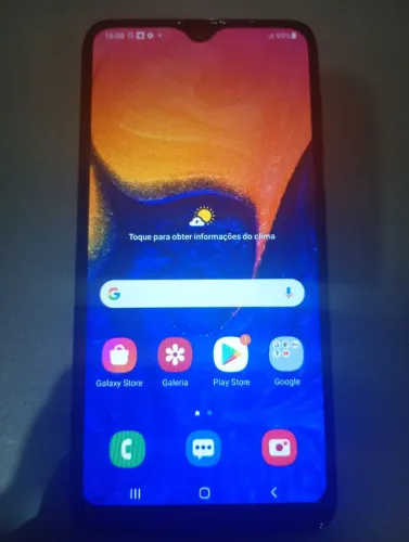 Celular Samsung, nenhum trinco, nenhum arranhão. Faço a entrega!