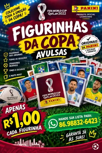 Figurinhas avulsas copa 2026