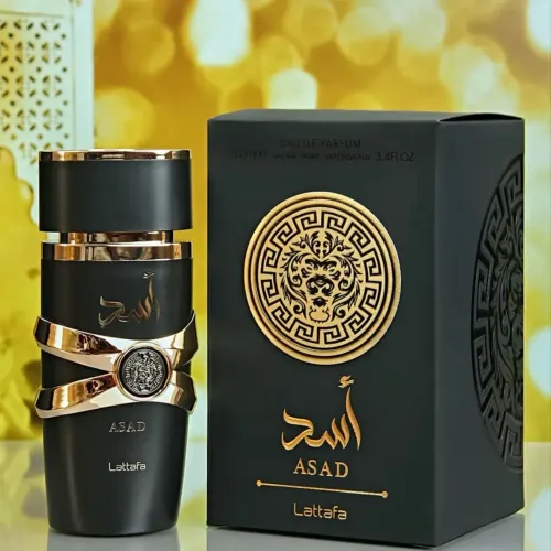 Perfume Árabe Asad Tradicional - Lattafa Masculino Original 100 ML