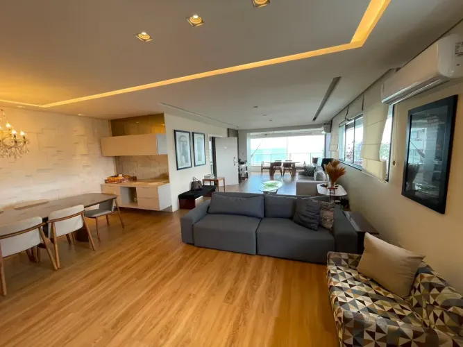 Ed. José Tácito | Vista Mar Frontal e Eterna | 230m² | 4 Suítes | Andar Alto | Península