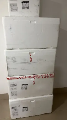 Caixa de isopor