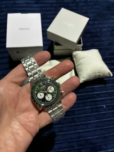Seiko cronógrafo novo
