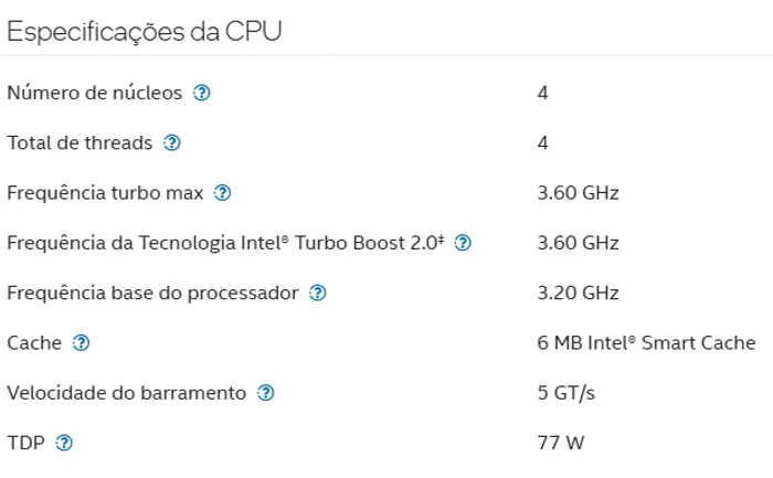 I5 3470(inclui cooler stock) - aceito trocas