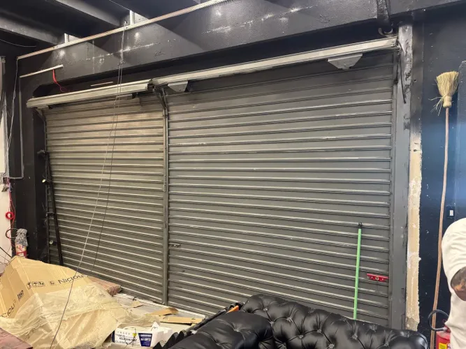 Portas de rolo para comércio