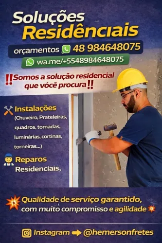 Precisando de Reparos em Casa? Eu Resolvo Tudo!