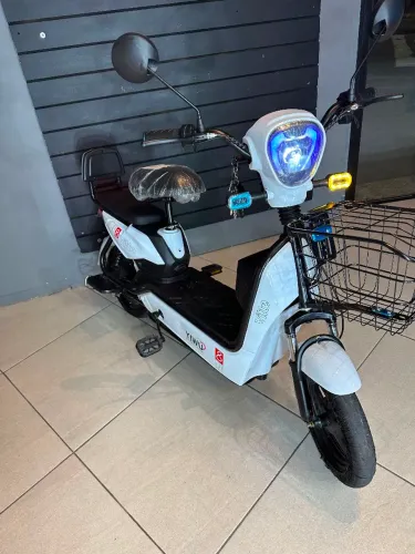 Bicicleta Elétrica Vitte! A pronta entrega, disponível nas cores branca e preta!