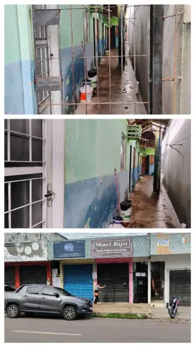 2 pontos comerciais pequenos , com 5 quantos de aluguéis . 