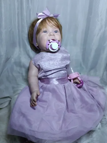 Bebê Reborn realista 60 cm