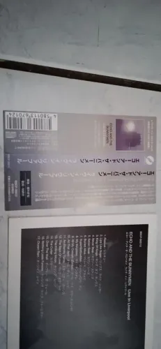 Cd Echo and Bunnymen live in Liverpool