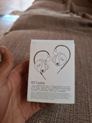 Fone Kz Castor em ótimo estado + caixa