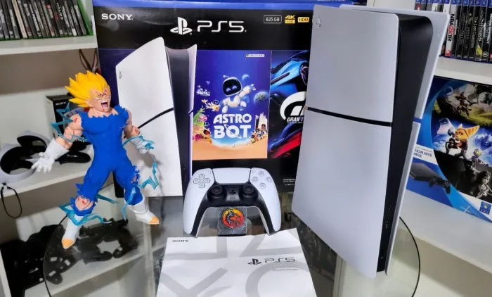 Playstation 5 Slim Digital<br>Seminovo IMPECÁVEL!!!