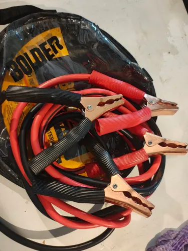 Cabo De Chupeta P/ Bateria 300A 2,5m Bolder (Novo Na Embalagem)