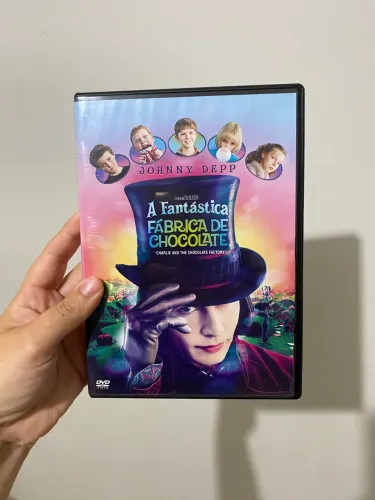 DVD A fantástica fábrica de chocolate