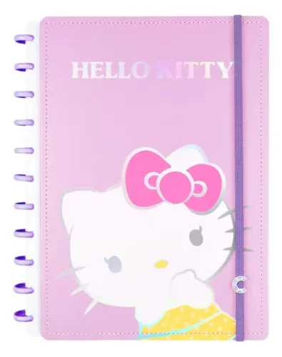 Caderno inteligente Hello Kitty Medio e A5