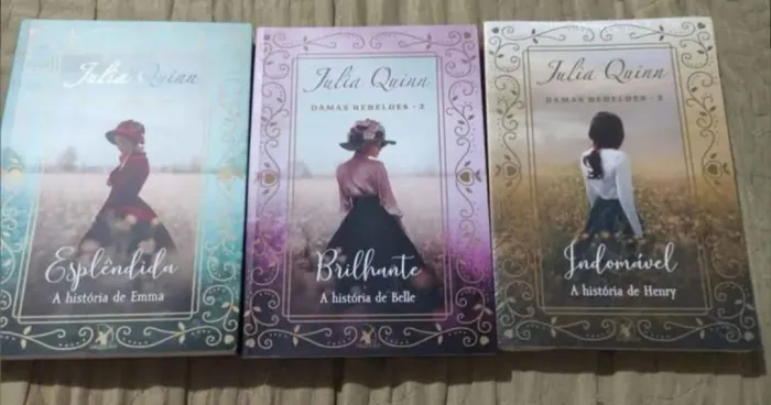 Box Dama Rebeldes - Julia Quinn - Volume 1,2 e 3