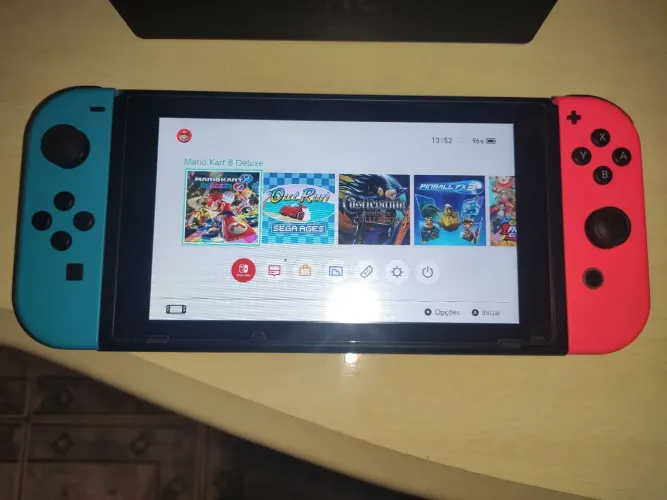 Nintendo switch modelo V2 512 gb destravado