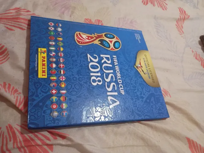 Álbum copa do mundo 2018 capa dura completo