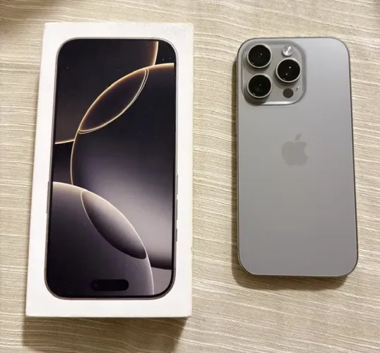 Vendo IPhone 16 Pro 128 Gb sem detalhes!