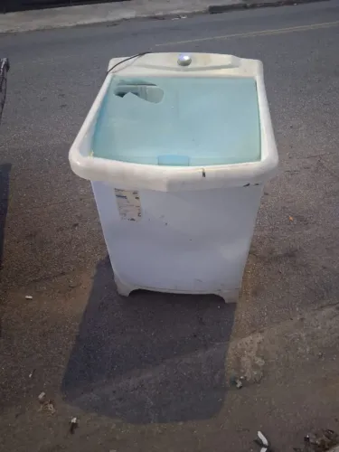 Tanquinho funcionando falta mangueira de entrada 