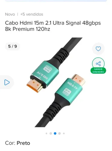 CABO HDMI 2.1 DE 15 METROS