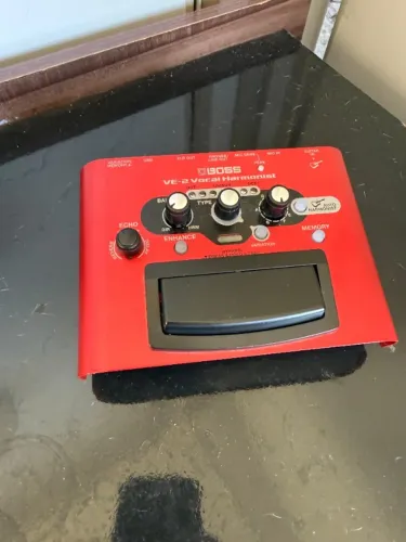 Pedal Boss Ve-2 Vocal Harmonist Para Voz