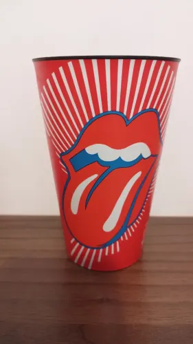 Par de copos Rolling Stones América Latina Olé Tour 2016 - show Porto Alegre