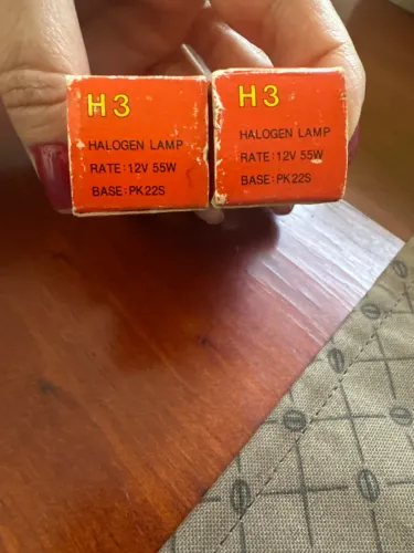 Par Lâmpadas H3 Yellowstar 12V 55W Antigas - Anos 2000