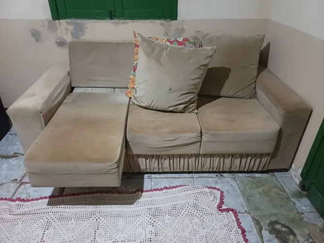 Sofa 3 lugares retrátil 