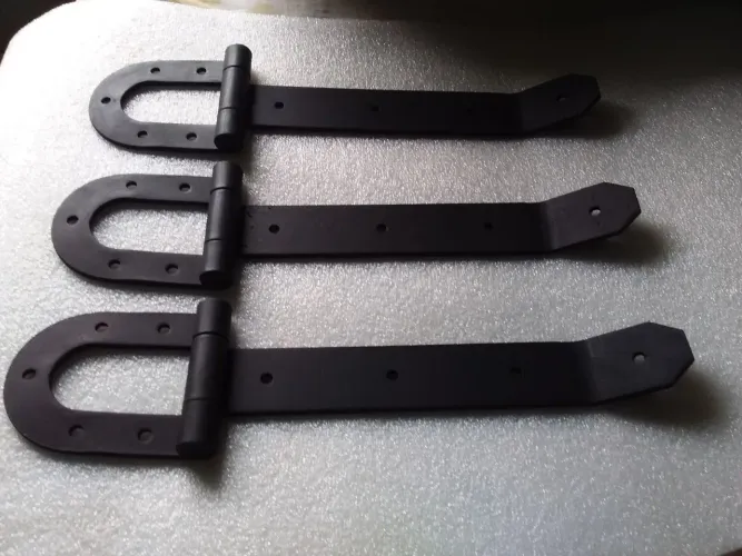 Dobradiças para porteira grandes 50 cm.