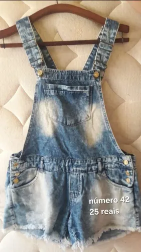Macacão Jardineira Jeans Infantil