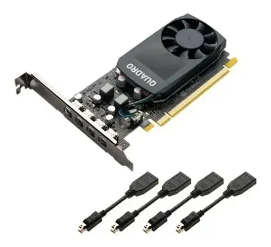 Placa de Vídeo NVIDIA Quadro P1000 4GB GDDR5 - Perfeita para Trabalho Profissional