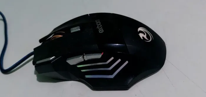 Teclado e mouse gamer RGB