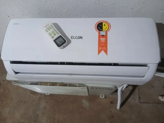 Central 9 mil btus entrego instalada com garantia