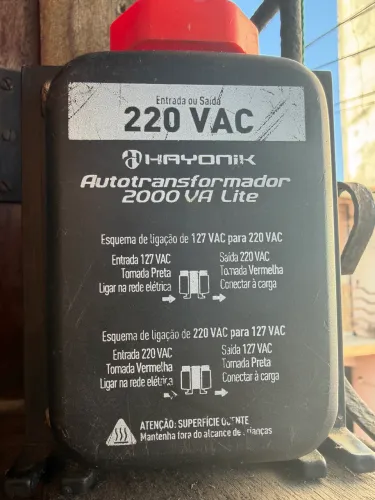 Transformador de 2000va