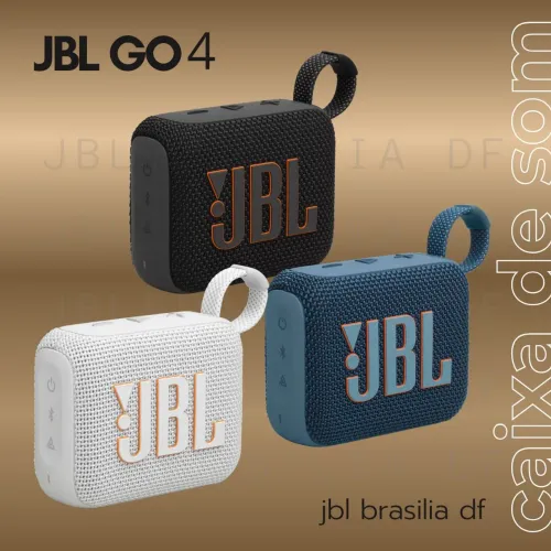 JBL GO 4 (GARANTIA DE UM ANO - LACRADA - NOTA FISCAL ELETRÔNICA NO SEU NOME)