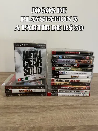 JOGOS PS3 A PARTIR DE R$30