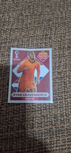 Figurinha legend Ryan Gravenberch (Holanda) bordô 2022