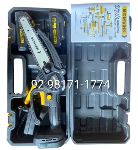 Motoserra portátil + entrega grátis 