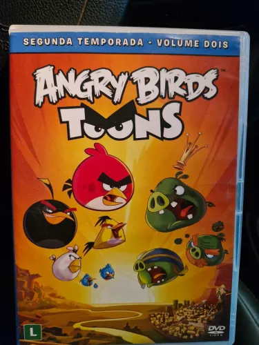 R$ 20 | Dvd | Angry Birds | Primeira Temporada | Volume 2 | Usado em Bom Estado