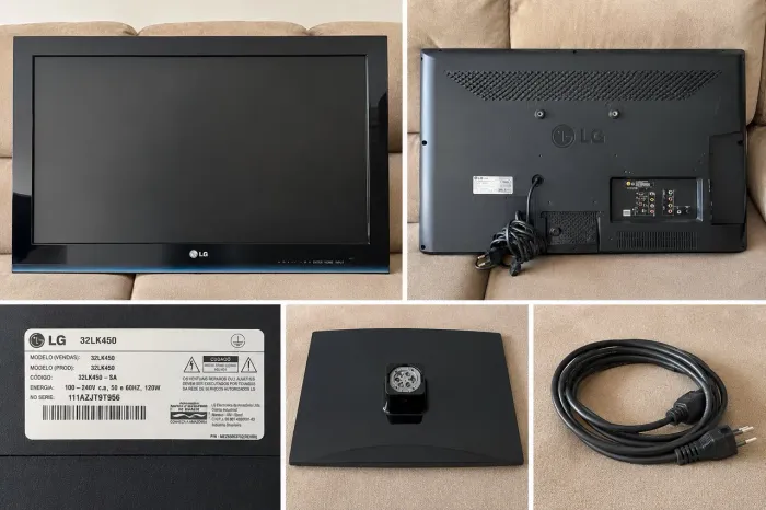 TV LG 32? LCD 32LK450 - Funcionando 100% + Suporte Original