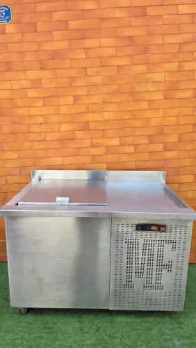 Balcao refrigerado inox gelo drink