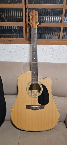 Violão Di Giorgio F104 - Aço, Eletroacústico, Folk